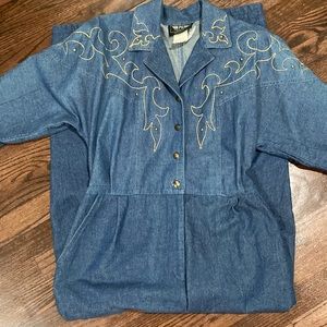 Vintage Denim Jumpsuit